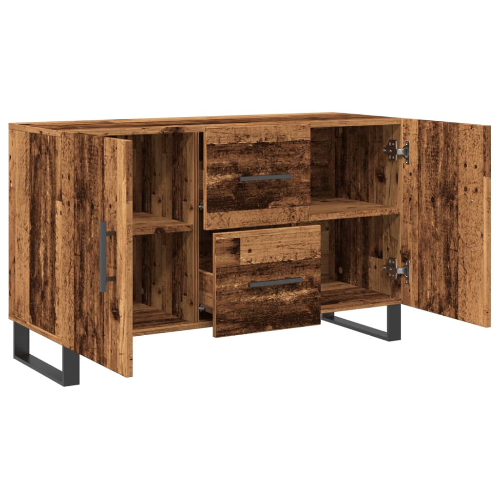 Sideboard Old Wood 100x36x60 cm Engineered Wood